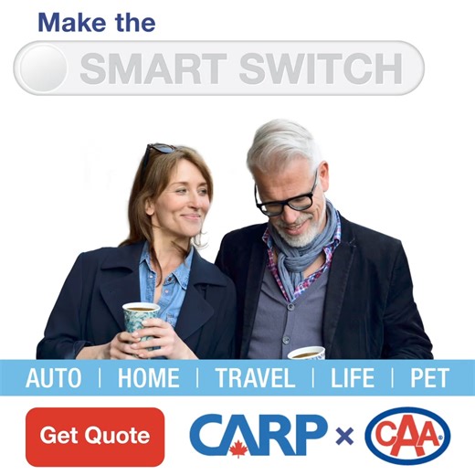 Get the Insurance You Deserve! As CARP's recommended insurance partner, we offer innovative products and value-added benefits that you deserve. Save money with us today! | CARP