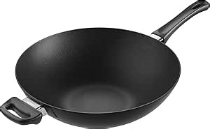 Scanpan Classic Induction 12 1/5 Inch Nonstick Wok – Compatible with All Cooktops, Induction Ready, Metal Utensil Safe, Oven Safe to 500°F, Dishwasher Safe