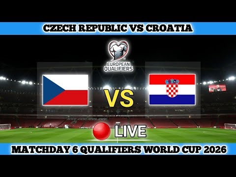 CZECH REPUBLIC VS CROATIA | 0-0 | Matchday 6 Qualifiers World Cup 2026