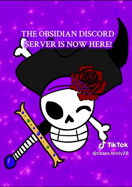 Hello hello! This is your captain speaking! The Obsidian RP Discord Server is now here and the link can be found in the link in my bio!! This has been in the works for a great deal of time and now I bring it forward for you guys! This server is full of chaotic people but people who make you feel at home including myself! I would like to take this time and give shout outs to the people who helped make this possible so thank you for the following persons! Shadow, Reni, Angel, Jason, Ethan, and Leo