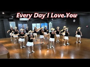 Everyday I Love You│Line Dance by Janet Ge║每一天都愛妳│排舞│4K