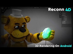 Mobile Render Engine Test #3 (Reconn 4D 1.6.7)