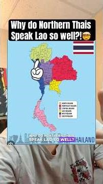 Why do Northern Thais speak Lao so well?! #laos #thailand #language #history #politics