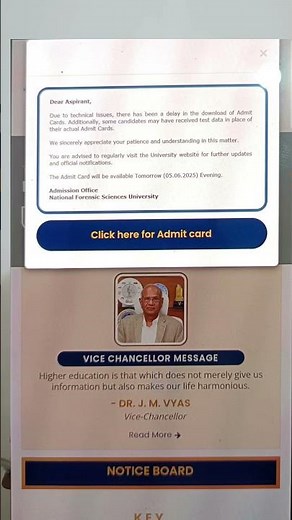 NFSU NFAT 2025 Admit Card Live – How to Download #nfat2025 #nfsu