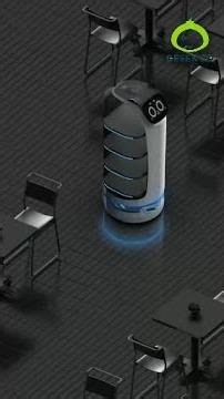 Meet BellaBot, designed to navigate dynamic, fast-paced environments with unmatched precisio #shorts