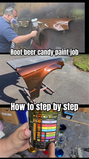 Root beer candy paint job how to step by step over multiple colors join us on today's episode of WAW