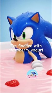 Sonic’s yogurt bath