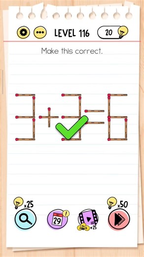 Brain test level 116 completed 🤪😄 #viral #braintestsolution #games #gaming #shorts #subscribe