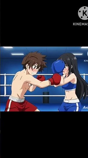 マイカ vs タクト ミックスボクシング スパーリング 【Animon.ai ＆ imageFX】 #imagefx #ボクシング #Animon.ai