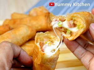 Lumpia Pizza = Lumpizza! | Yummy Kitchen