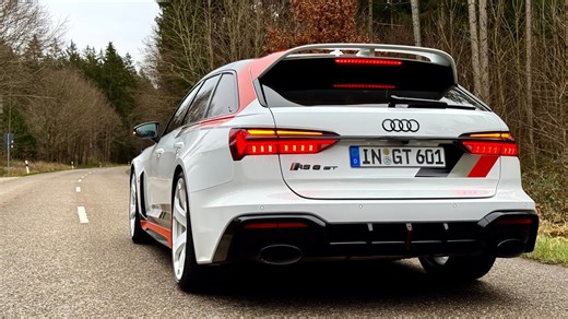 Exploring the sound and speed of the Audi RS6 GT