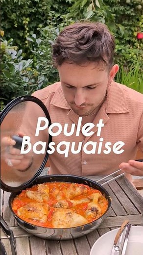 Poulet Basquaise aka Basque Chicken - Easy Fast Delicious #food #chickenrecipe #frenchfood #recipe