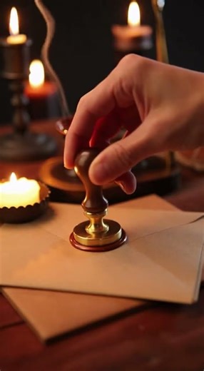 ASMR│Stamping Wax Seal