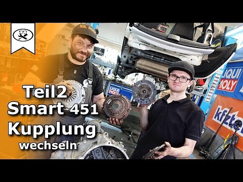 Smart 451 Teil 2 Getriebe ausbauen Kupplung wechseln | Change coupling | VitjaWolf | Let´s Work | HD