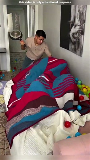 😱 Moving Bed Mystery Revealed! Boy Shocked by What Was Inside 🤯#shortvideo