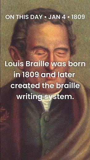 On This Day in 1809: Louis Braille Was Born