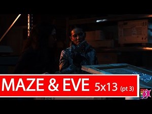 Maze and Eve scenes 5x13 (part 3 of 4) | Lucifer | Lesley-Ann Brandt Inbar Lavi