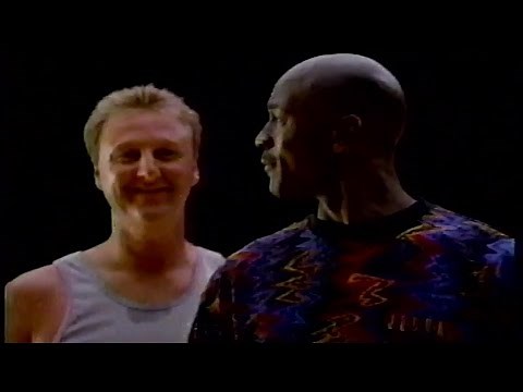 Classic Michael Jordan/Larry Bird McDonald's Ad from 1993 [~60fps from VHS, lossless]