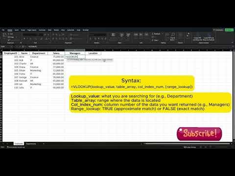 VLOOKUP Explained under 3 Minutes