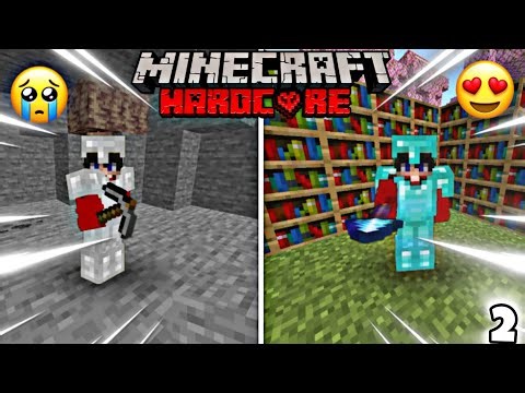 They Won’t Stop Hunting Me… Minecraft Hardcore 💀 (Part-2) || MINECRAFT POCKET EDITION || #minecraft