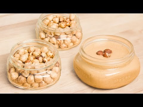 How To Make HOMEMADE Hazelnut Butter!!!