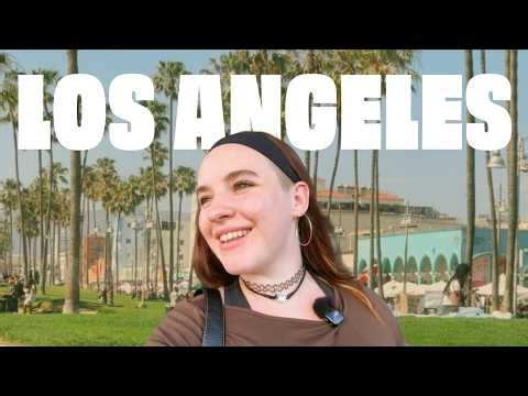 VLOG EN LOS ANGELES | Santa Monica, Venice Beach, Warner Bros, Hollywood Sign y más!