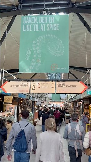 You just discovered Copenhagen's ultimate foodie paradise. 🤤 #Torvehallerne