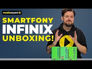 Unboxing w starym stylu! Smartfony INFINIX: Smart 8, Hot 40i oraz Hot 40 Pro | Media Expert
