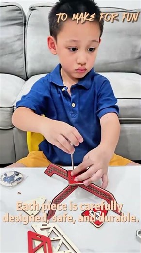 DIY Wooden Assembly Toy – Tower Crane