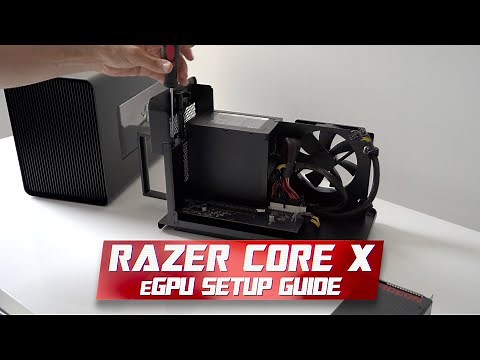Razer Core X eGPU Setup Guide for Mac and Windows Bootcamp