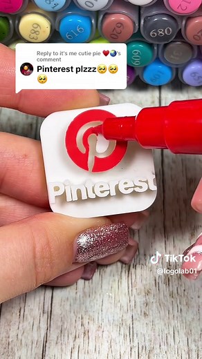 3D Printed Pinterest Logo Design Tutorial