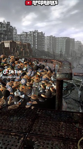 nuclear bomb prank on Carlos the beggar #fallout #fallout3 #fallout4 #falloutnewvegas #fallout76 #skyrim #elderscrolls #bethesda #gta #gta5 #starfield #fo3 #fo4 #fnv