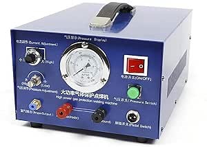 Jewelry Spot Welding Machine, 800W Argon Pulse Sparkle Spot Welder with Foot Pedal for Jewelry Gold Silver Platinum, 0.2-1.3mm Welding Range 0.5A-80A DIY Welding Tool Kit