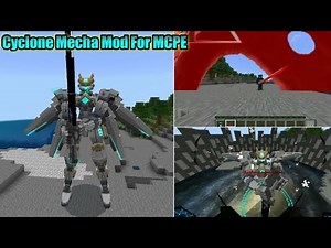 Cyclone Mecha Mod For Minecraft Pocket Edition | Best Robot Mod For MCPE