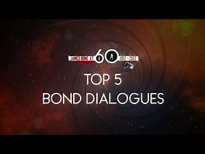 James Bond at 60 - Top 5 Best Dialogues 🗣️