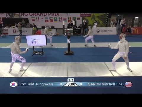 Seoul Grand Prix 2023 SMS - L64 - Kim Junghwan KOR v Mitchell Saron USA