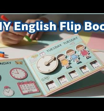 Craft Your Own Interactive English Flip Book: A Step-by-Step Guide