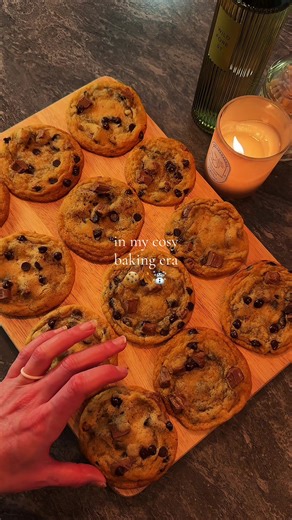 Cosy baking era is the only one I want to be in 🍪🍂☃️ #baking #fallbaking #cosy #baketok #fyp