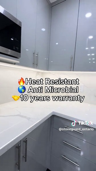 Protect Your Kitchen Countertops ,backsplash, with stone guard Protection Film! Shield. Preserve. Enjoy. Transform your kitchen into a lasting masterpiece with our high-quality protection film designed specifically for your stone Our premium film offers: 🍷Stain proof 🍋Etch proof 🔥Heat Resistant 🌎 Anti Microbial 🤝10 years warranty Call for a free quote 6479794255 #marble#marblerepairs#countertoprepair#toronto#Mississauga#ontario#crackedgranite#beautifulkitchen#interiordesigner#interiordesign
