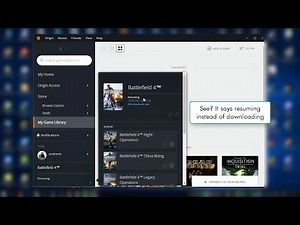 How to Restore Origin Games without re-downloading (2020)
