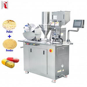 [Hot Item] Hot Pharmaceutical Small Machine for Filling 00 000 1 Capsule Powerful Manufacturers Double Head Upgrade Semi Automatic Powder Capsule Filling Machine