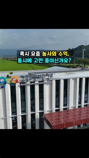 2026년 경북농민사관학교 교육생 모집이 1월 12일(월)부터 2월 6일까지 실시됩니다. 자세한 사항은 경북농민사관학교 홈페이지(https://aceo.kr)를 참조해주세요. 문의전화: 054-550-2400 #경북농민사관학교 #경북농업 #농업인교육 #농업교육 #농사 #부농 #억대농 #경상북도 #경북도청 | 경북농민사관학교