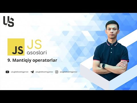 Javascript asoslari | 9. Mantiqiy operatorlar