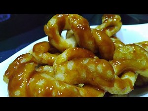 How to make Twisted sticky rice,(bitso-bitso)