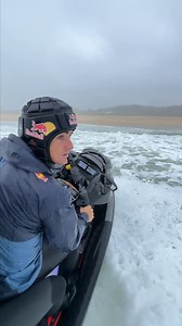 656K views · 5.8K reactions | Front row seat to the chaos, and the serious skills it takes to drive a ski at Nazaré  | Red Bull Surfing | Facebook
