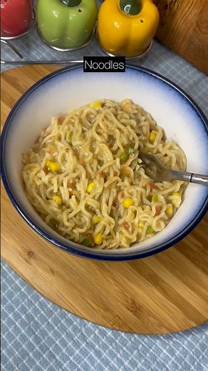 Veg Instant Noodles Recipe | Easy & Tasty 5-Minute Noodles