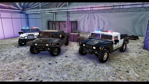 【本周精选模组】军用悍马高机动车（Humvee）+民用/警用悍马H1车辆模组分享专用视频（CM80制作）【beamng.drive车祸模拟器】