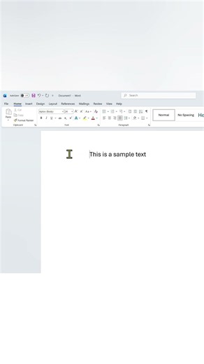 Indent text with the Tab Key