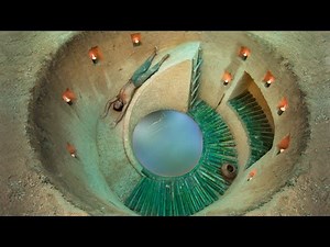 282K views · 5.8K reactions | Build the most Secret Underground Slide House with Mini Pool by Ancient Skills | Jungle Survival | Facebook