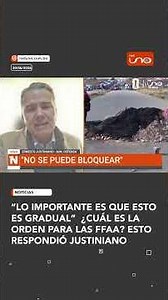 Ernesto Justiniano detailed the instructions for the Armed Forces following the declaration of a S